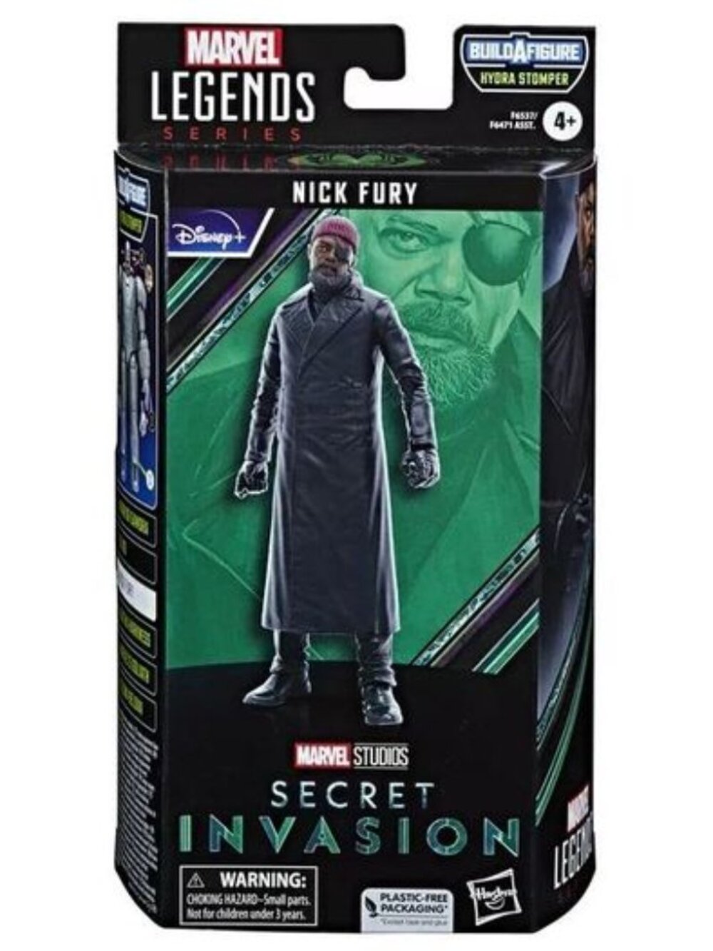 Brand New in Box Marvel: Legends Series Nick Fury Kids Toy Action Figure.